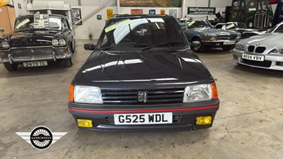 Lot 214 - 1990 PEUGEOT 205 GTI