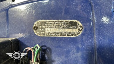 Lot 466 - 1968 MORRIS MINOR 1000