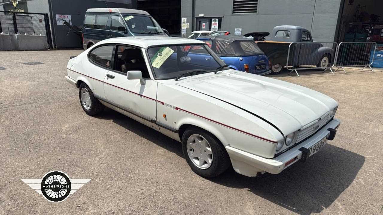 Lot 470 - 1986 FORD CAPRI INJECTION