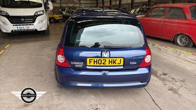 Lot 472 - 2002 RENAULT CLIO 172