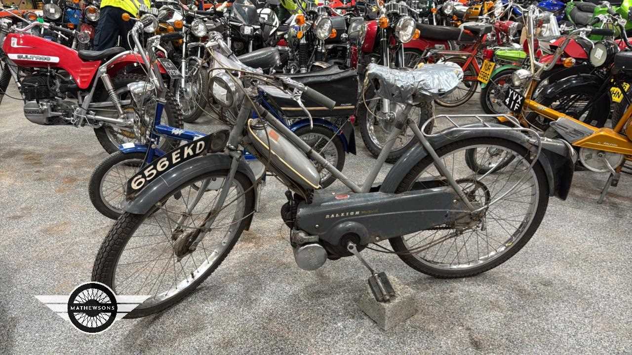 Lot 484 - 1960 RALEIGH RM2 RUNABOUT MOPED