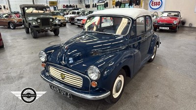 Lot 492 - 1959 MORRIS MINOR