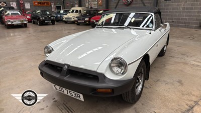 Lot 494 - 1977 MG B