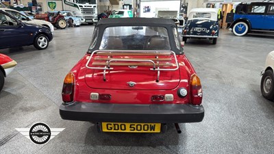 Lot 502 - 1980 MG MIDGET 1500