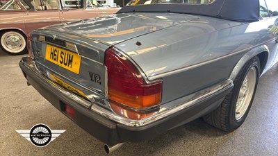 Lot 504 - 1990 JAGUAR XJ-S CONVERTIBLE AUTO