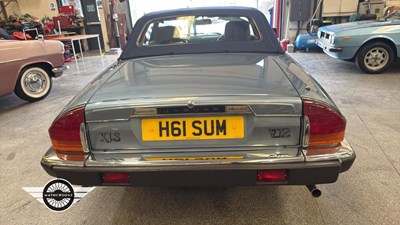 Lot 504 - 1990 JAGUAR XJ-S CONVERTIBLE AUTO