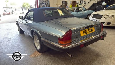 Lot 504 - 1990 JAGUAR XJ-S CONVERTIBLE AUTO
