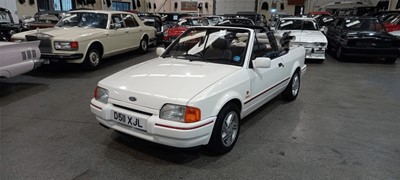 Lot 408 - 1987 FORD ESCORT XR3I CABRIOLET