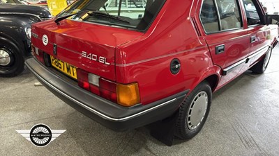 Lot 536 - 1990 VOLVO 340 GL S/R AUTO