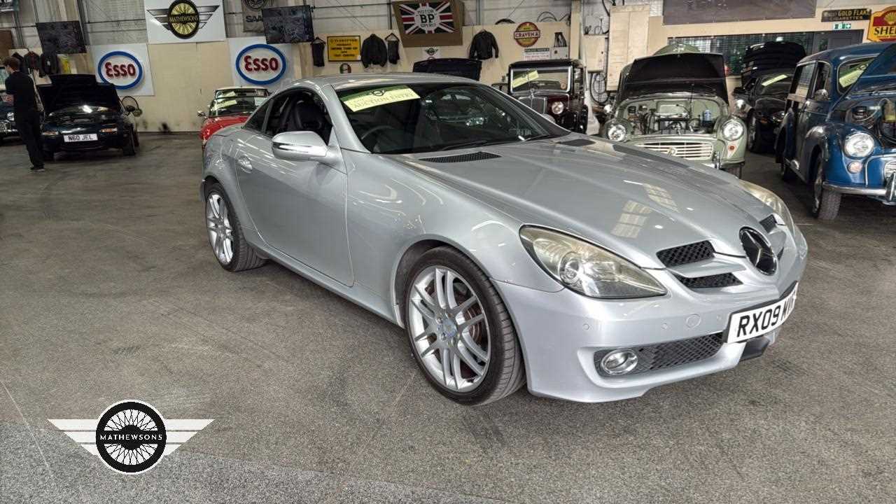 Lot 544 - 2009 MERCEDES SLK 200 KOMPRESSOR AUTO
