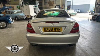 Lot 544 - 2009 MERCEDES SLK 200 KOMPRESSOR AUTO