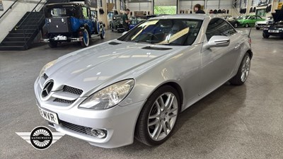 Lot 544 - 2009 MERCEDES SLK 200 KOMPRESSOR AUTO