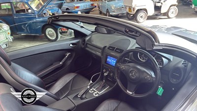 Lot 544 - 2009 MERCEDES SLK 200 KOMPRESSOR AUTO