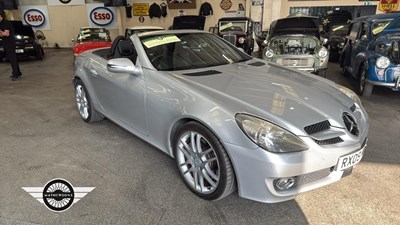 Lot 544 - 2009 MERCEDES SLK 200 KOMPRESSOR AUTO