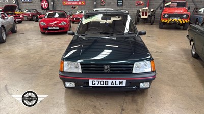 Lot 660 - 1990 PEUGEOT 205 GTI