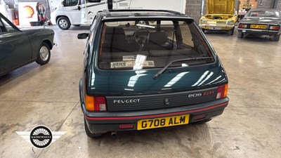 Lot 660 - 1990 PEUGEOT 205 GTI