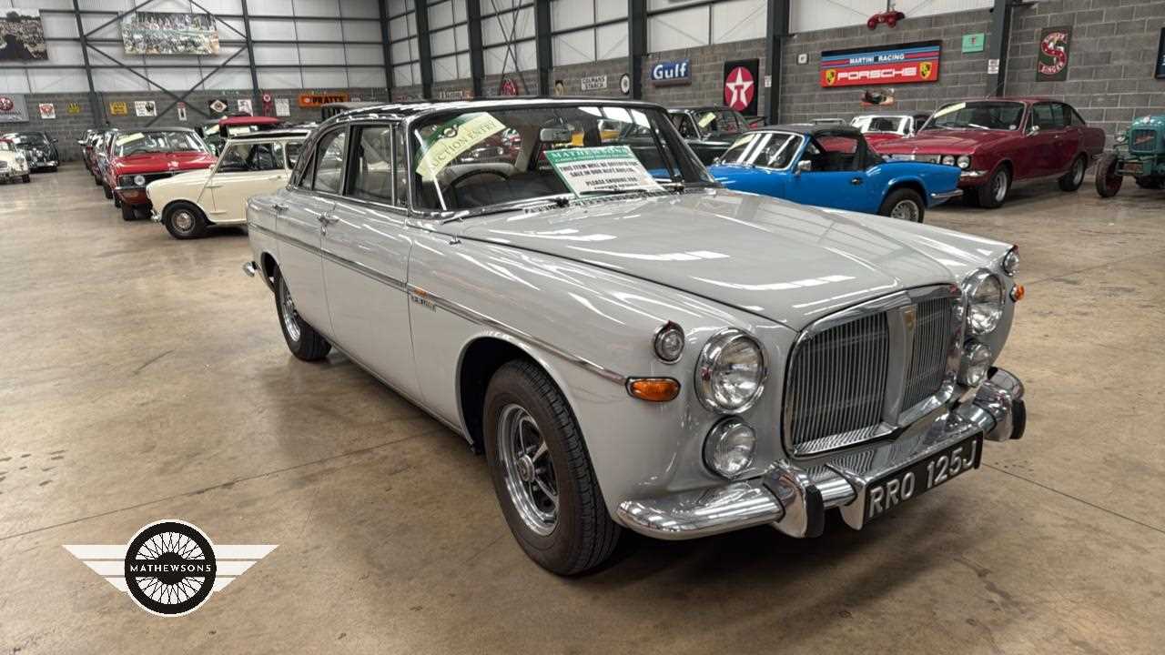 Lot 584 - 1970 ROVER 3500