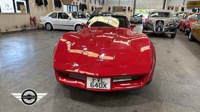 Lot 672 - 1981 CORVETTE