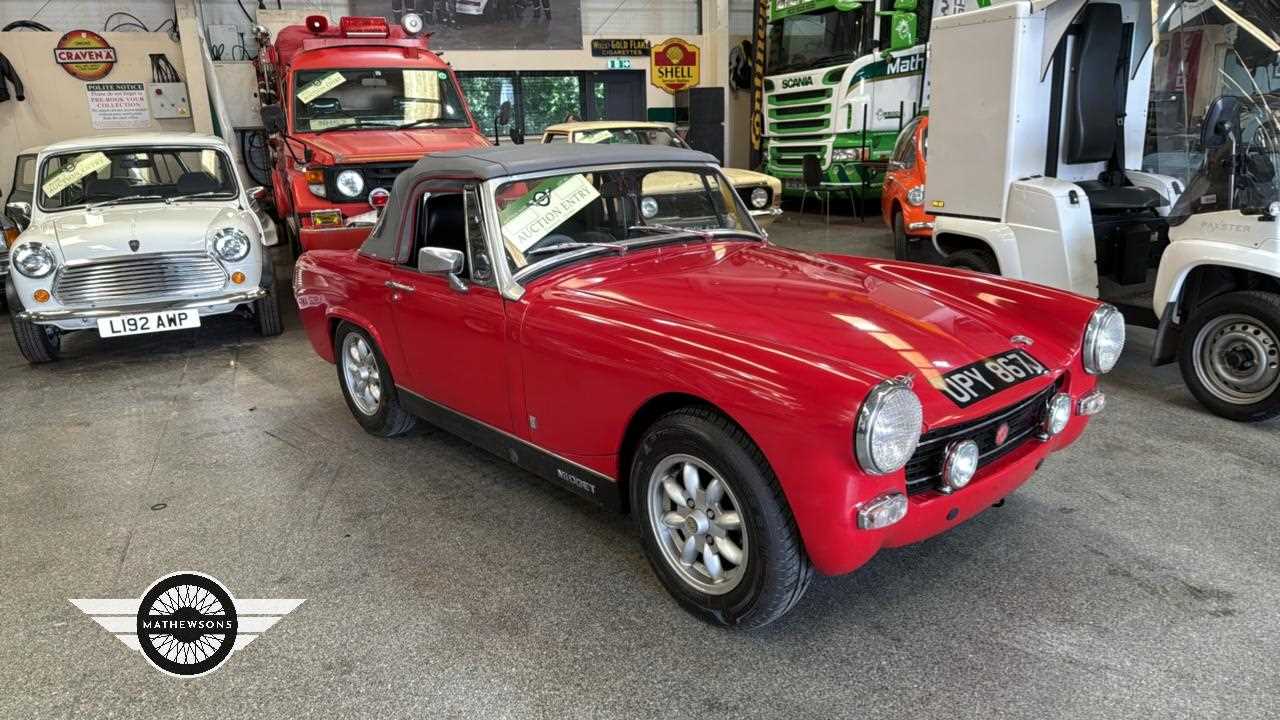 Lot 599 - 1970 MG MIDGET