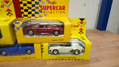 Lot 529 - BOX OF SUPER CAR COLLECTION MODELS