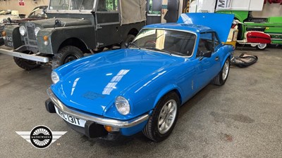 Lot 676 - 1979 TRIUMPH SPITFIRE 1500