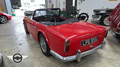 Lot 606 - 1964 TRIUMPH TR4