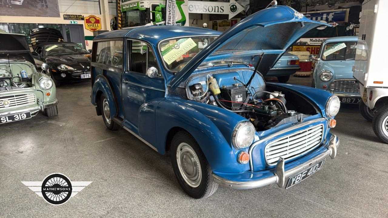Lot 688 - 1971 MORRIS MINOR 1000