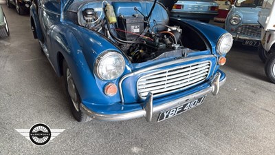 Lot 688 - 1971 MORRIS MINOR 1000