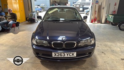 Lot 682 - 2000 BMW 330 CI SE