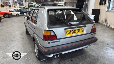 Lot 694 - 1986 VOLKSWAGEN GOLF GTI
