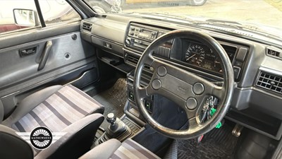 Lot 694 - 1986 VOLKSWAGEN GOLF GTI
