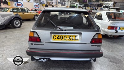 Lot 694 - 1986 VOLKSWAGEN GOLF GTI