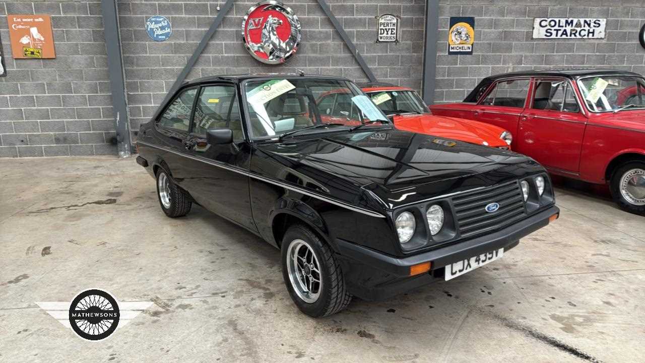 Lot 622 - 1980 FORD ESCORT RS
