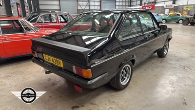 Lot 622 - 1980 FORD ESCORT RS