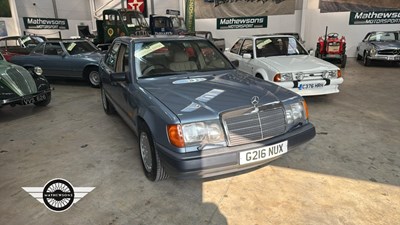 Lot 418 - 1989 MERCEDES 260 E AUTO