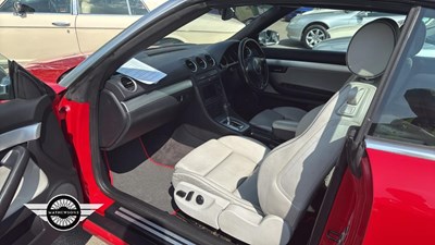 Lot 706 - 2004 AUDI S4 QUATTRO CABRIOLET A