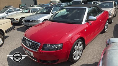 Lot 706 - 2004 AUDI S4 QUATTRO CABRIOLET A