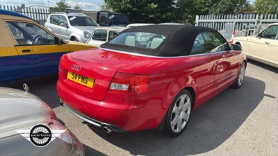 Lot 706 - 2004 AUDI S4 QUATTRO CABRIOLET A