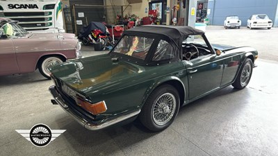 Lot 716 - 1971 TRIUMPH TR6 SPORTS