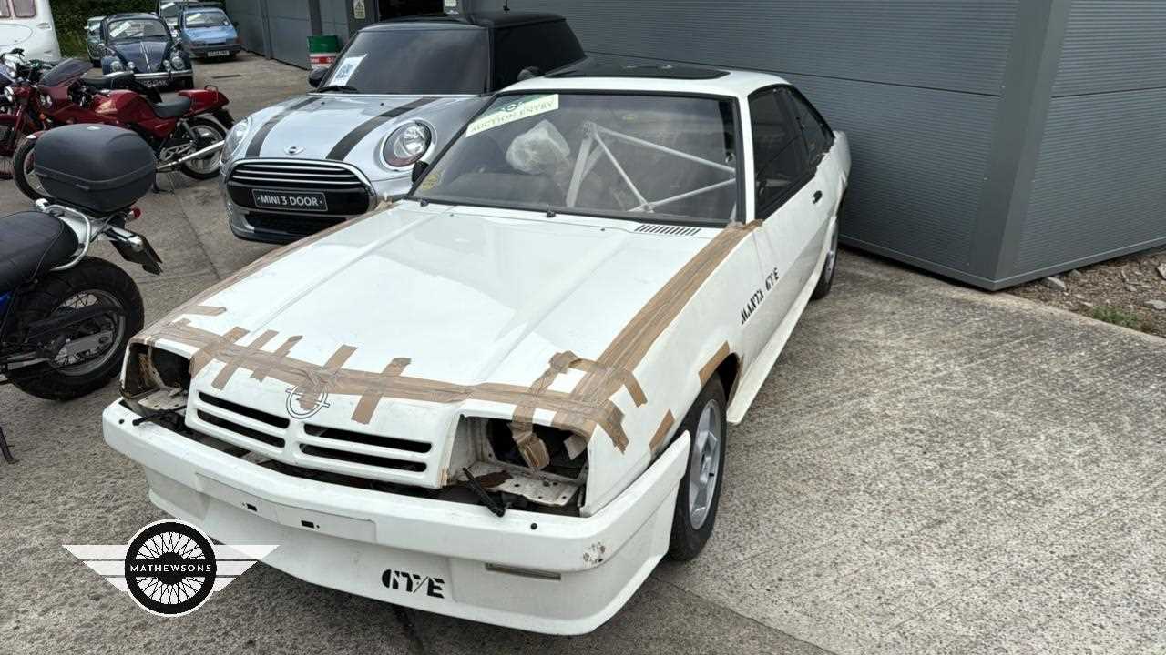 Lot 752 - 1985 OPEL MANTA GTE