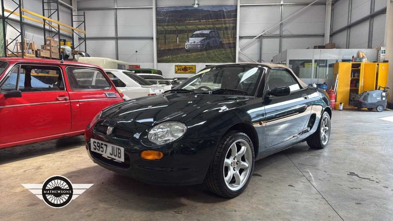 Lot 814 - 1998 MG MGF 1.8I VVC ABINGDON