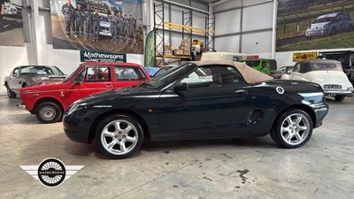 Lot 814 - 1998 MG MGF 1.8I VVC ABINGDON