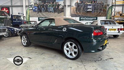 Lot 814 - 1998 MG MGF 1.8I VVC ABINGDON
