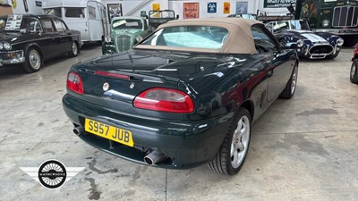 Lot 814 - 1998 MG MGF 1.8I VVC ABINGDON