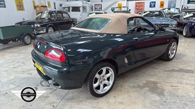 Lot 814 - 1998 MG MGF 1.8I VVC ABINGDON