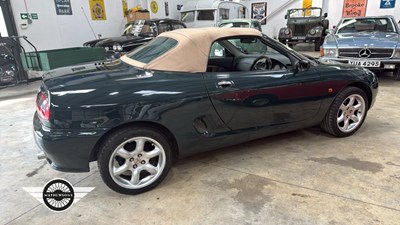 Lot 814 - 1998 MG MGF 1.8I VVC ABINGDON