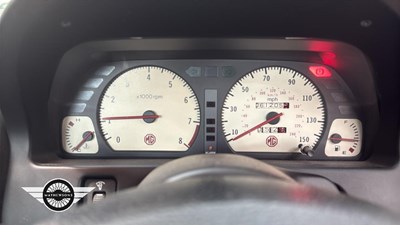 Lot 814 - 1998 MG MGF 1.8I VVC ABINGDON
