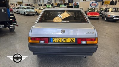 Lot 120 - 1984 ALFA ROMEO 33 CLOVERLEAF