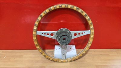 Lot 895 - MOTA LITA WOODEN STEERING WHEEL