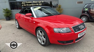 Lot 754 - 2005 AUDI A4 T S LINE QUATTRO